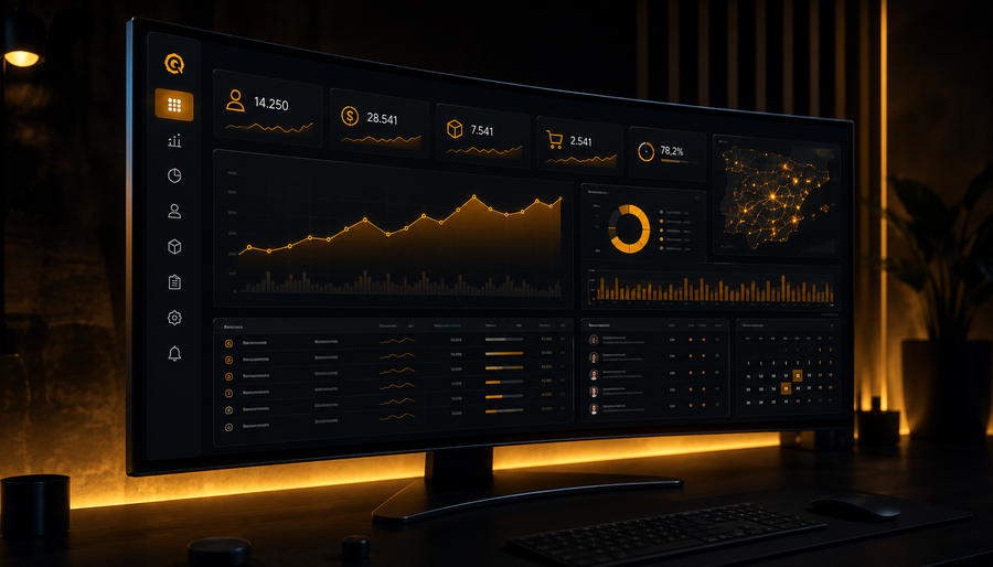 Dashboard RuedaQrueda Pro